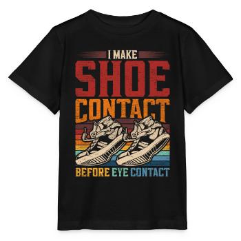 Sneaker Collector Shoe Collector - Stanley/Stella MINI CREATOR Kids’ T-Shirt - black - Front - Mikhail (115cm)