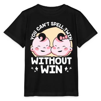 Gémeaux Humour Sarcastique Gémeaux Drôle - T-shirt bio MINI CREATOR Stanley/Stella Enfant - noir - Devant - Mikhail (115cm)