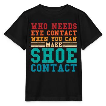 Sneaker Collector Shoe Collector - Stanley/Stella MINI CREATOR Kids’ T-Shirt - black - Front - Mikhail (115cm)