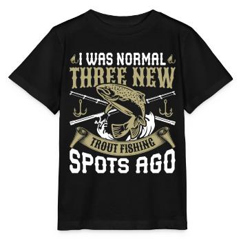 Funny Fishing Men Women - Stanley/Stella Kinder T-Shirt MINI CREATOR  - Schwarz - Vorne - Mikhail (115cm)