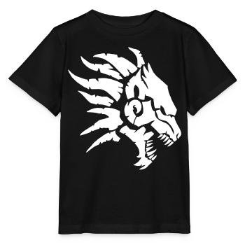 Die höllische Bestie (Weiß) - Stanley/Stella Kinder T-Shirt MINI CREATOR  - Schwarz - Vorne - Mikhail (115cm)