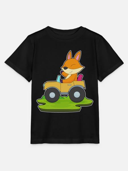 Fuchs Auto - Stanley/Stella Kinder T-Shirt MINI CREATOR  - Schwarz