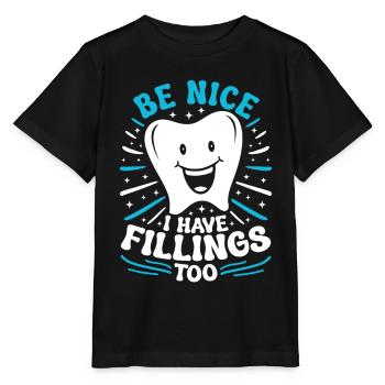 Dental technician Dental prosthodontist - Stanley/Stella MINI CREATOR Kids’ T-Shirt - black - Front - Mikhail (115cm)