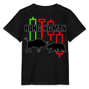 Chemise à commerce Hanging Man R6Z - T-shirt bio MINI CREATOR Stanley/Stella Enfant - noir - Devant - Mikhail (115cm)