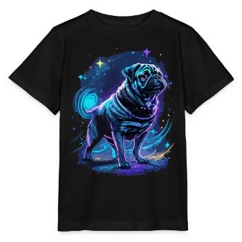 Carlin Magie de Minuit - T-shirt bio MINI CREATOR Stanley/Stella Enfant - noir - Devant - Mikhail (115cm)