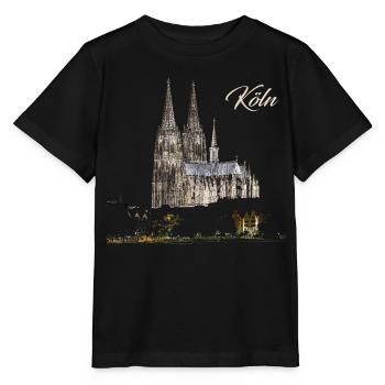 Köln - Stanley/Stella Kinder T-Shirt MINI CREATOR  - Schwarz - Vorne - Mikhail (115cm)
