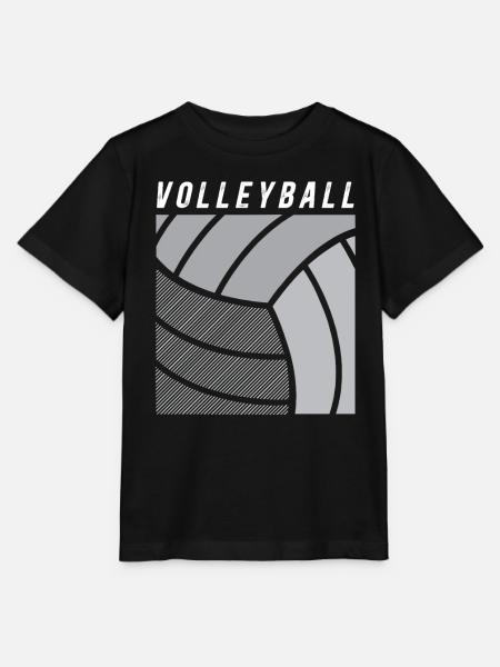 Volleyball - Stanley/Stella Kinder T-Shirt MINI CREATOR - Schwarz