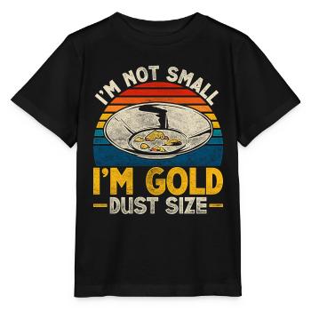 Prospecteurs d’or, chercheurs d’or, chercheurs d’or - T-shirt bio MINI CREATOR Stanley/Stella Enfant - noir - Devant - Mikhail (115cm)