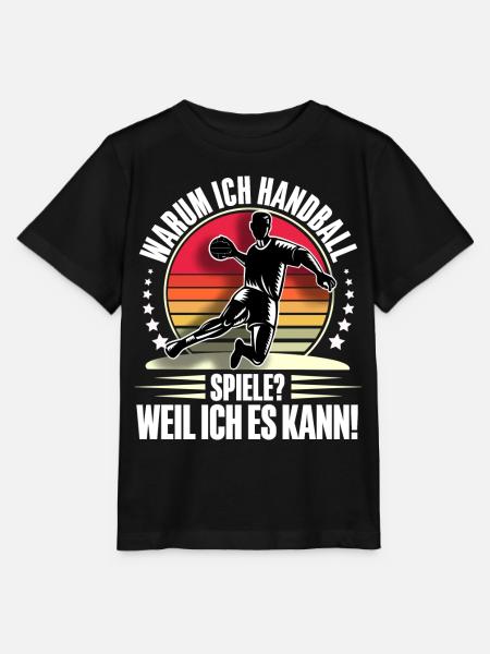 Handball Handballer - Stanley/Stella Kinder T-Shirt MINI CREATOR - Schwarz