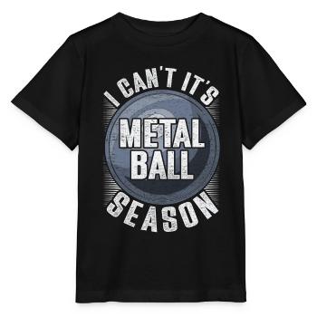 Lancer du poids Lancer du poids - T-shirt bio MINI CREATOR Stanley/Stella Enfant - noir - Devant - Mikhail (115cm)