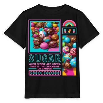 Sugar Man - Stanley/Stella MINI CREATOR Kids’ T-Shirt - black - Front - Mikhail (115cm)