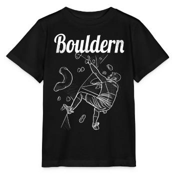 Bloc Bloc Escalade Bloc Bloc - T-shirt bio MINI CREATOR Stanley/Stella Enfant - noir - Devant - Mikhail (115cm)