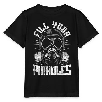 Fahrzeuglackierer Autolackierer Fill Your Pinholes - Stanley/Stella Kinder T-Shirt MINI CREATOR  - Schwarz - Vorne - Mikhail (115cm)