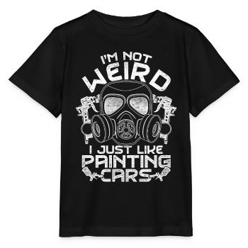 Vehicle Painter Car Painter Painter - Stanley/Stella MINI CREATOR Kids’ T-Shirt - black - Front - Mikhail (115cm)