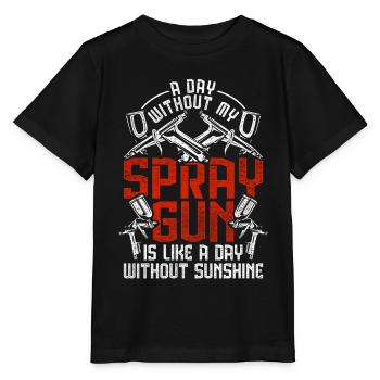Peintre de véhicules Peintre de voitures Peintre - T-shirt bio MINI CREATOR Stanley/Stella Enfant - noir - Devant - Mikhail (115cm)