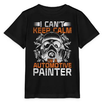 Vehicle Painter Car Painter Painter - Stanley/Stella MINI CREATOR Kids’ T-Shirt - black - Front - Mikhail (115cm)