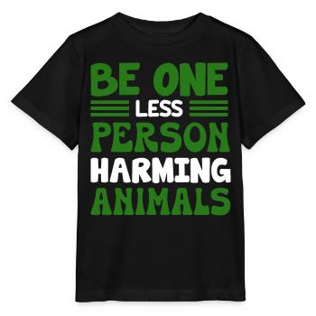 Vegan Veganism - Stanley/Stella MINI CREATOR Kids’ T-Shirt - black - Front - Mikhail (115cm)