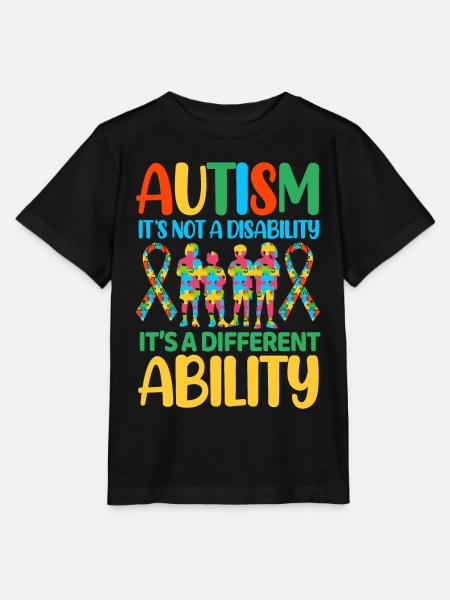 Autismus Autist - Stanley/Stella Kinder T-Shirt MINI CREATOR  - Schwarz