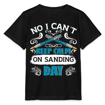 Kit de tournage de stylo - T-shirt bio MINI CREATOR Stanley/Stella Enfant - noir - Devant - Mikhail (115cm)