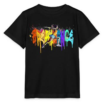 Breakdance Girl Bgirl B-Girl - T-shirt bio MINI CREATOR Stanley/Stella Enfant - noir - Devant - Mikhail (115cm)