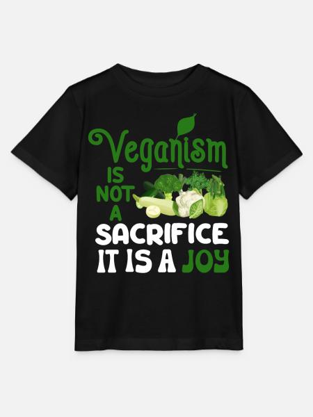 Vegan Veganismus - Stanley/Stella Kinder T-Shirt MINI CREATOR - Schwarz