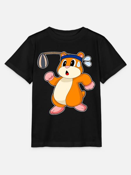 Hamster Samen - Stanley/Stella Kinder T-Shirt MINI CREATOR  - Schwarz