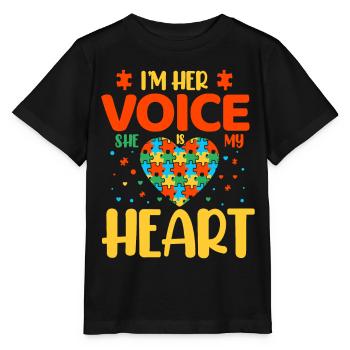 Autismus Autist - Stanley/Stella Kinder T-Shirt MINI CREATOR  - Schwarz - Vorne - Mikhail (115cm)