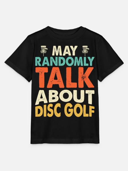 Discgolf Disc Golf - Stanley/Stella Kinder T-Shirt MINI CREATOR - Schwarz