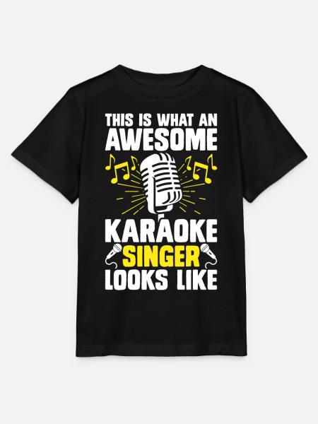 Karaoke Singen - Stanley/Stella Kinder T-Shirt MINI CREATOR - Schwarz