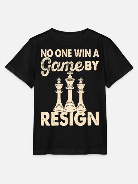 Schach - Stanley/Stella Kinder T-Shirt MINI CREATOR - Schwarz