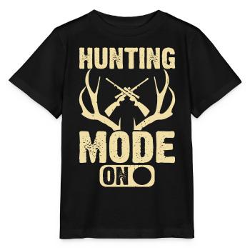 Hunting hunters - Stanley/Stella MINI CREATOR Kids’ T-Shirt - black - Front - Mikhail (115cm)