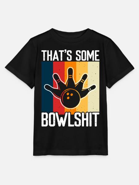 Bowling - Stanley/Stella Kinder T-Shirt MINI CREATOR - Schwarz