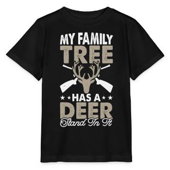 Hunting hunters - Stanley/Stella MINI CREATOR Kids’ T-Shirt - black - Front - Mikhail (115cm)