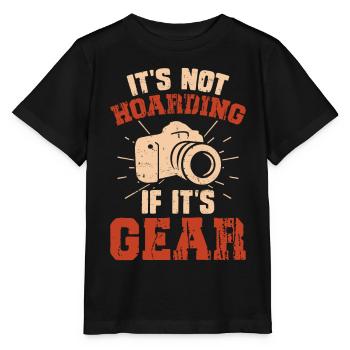 Fotograf - Stanley/Stella Kinder T-Shirt MINI CREATOR  - Schwarz - Vorne - Mikhail (115cm)