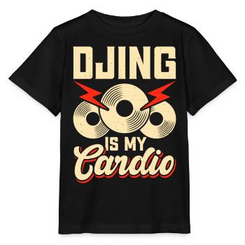 Dj Djing - Stanley/Stella Kinder T-Shirt MINI CREATOR  - Schwarz - Vorne - Mikhail (115cm)