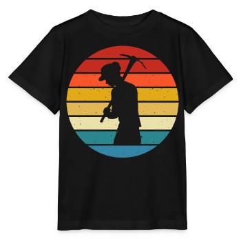 Minier - T-shirt bio MINI CREATOR Stanley/Stella Enfant - noir - Devant - Mikhail (115cm)