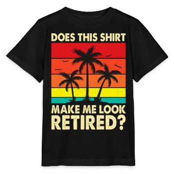 Pensioner pension - Stanley/Stella MINI CREATOR Kids’ T-Shirt - black - Front - Mikhail (115cm)