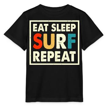 Surfeur - T-shirt bio MINI CREATOR Stanley/Stella Enfant - noir - Devant - Mikhail (115cm)