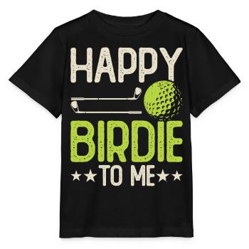 Golf Golfeur - T-shirt bio MINI CREATOR Stanley/Stella Enfant - noir - Devant - Mikhail (115cm)