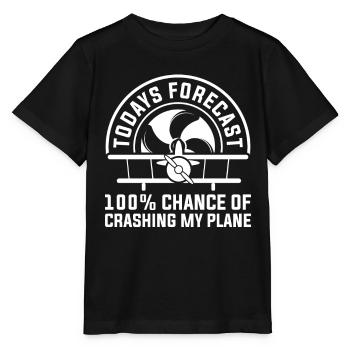 Modèle réduit d’avion Modèle d’avion Crashing My Plane - T-shirt bio MINI CREATOR Stanley/Stella Enfant - noir - Devant - Mikhail (115cm)