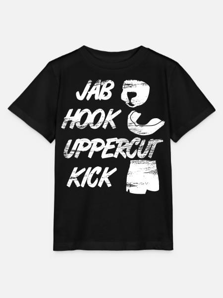 Lustiger Kickboxer Spruch - Stanley/Stella Kinder T-Shirt MINI CREATOR - Schwarz