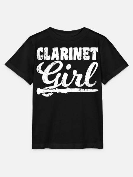 Klarinettistin - Stanley/Stella Kinder T-Shirt MINI CREATOR - Schwarz