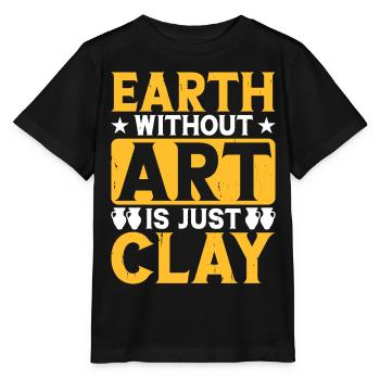 Art - T-shirt bio MINI CREATOR Stanley/Stella Enfant - noir - Devant - Mikhail (115cm)