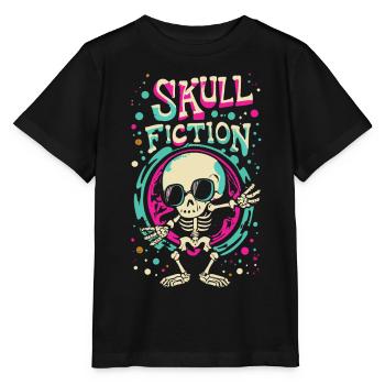 Skull Fiction Skull Skull Gift Idea - T-shirt bio MINI CREATOR Stanley/Stella Enfant - noir - Devant - Mikhail (115cm)