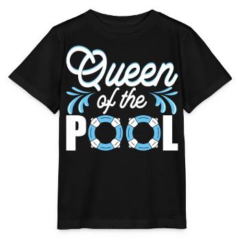 Swimming Float - Stanley/Stella MINI CREATOR Kids’ T-Shirt - black - Front - Mikhail (115cm)