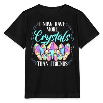 Cristaux de guérison des cristaux - T-shirt bio MINI CREATOR Stanley/Stella Enfant - noir - Devant - Mikhail (115cm)