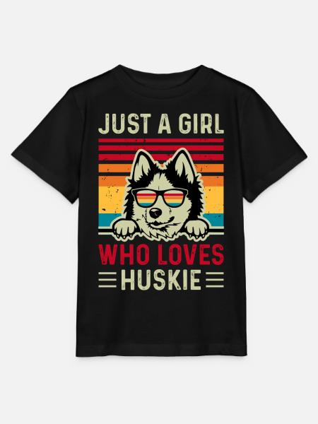 Husky - Stanley/Stella Kinder T-Shirt MINI CREATOR - Schwarz