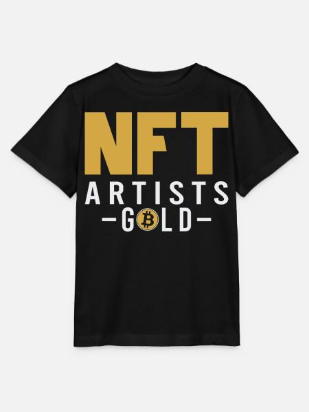 NFT - Stanley/Stella Kinder T-Shirt MINI CREATOR - Schwarz
