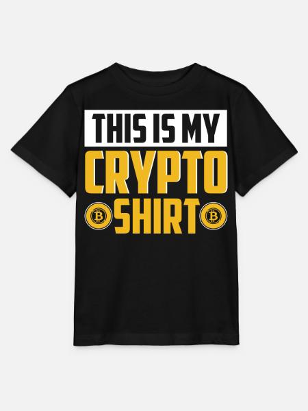 Krypto Kryptowährung - Stanley/Stella Kinder T-Shirt MINI CREATOR  - Schwarz