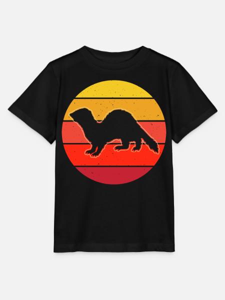 Frettchen - Stanley/Stella Kinder T-Shirt MINI CREATOR  - Schwarz